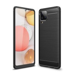 CARBON Zadný obal pre Samsung Galaxy A12 - čierny