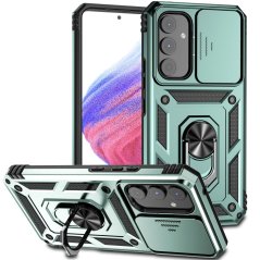 SLIDING Tvrdený kryt pre Samsung Galaxy A54 5G - zelený