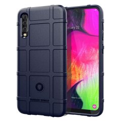 RUGGED Zadný kryt pre Samsung Galaxy A70 - modrý