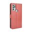 9D SKLO + PÚZDRO 2v1 pre Motorola Moto G60s - Knížkove puzdro Solid hnedé