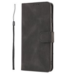 CALF Knižkové puzdro pre Xiaomi Redmi Note 12 Pro+ 5G - čierne