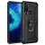 RING ARMOR Tvrdený kryt pre Motorola Moto G8 Power Lite - čierny