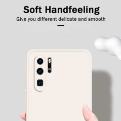MATT Silikónový obal pre Huawei P30 Pro - modré