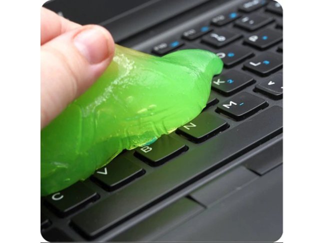 Elastínový gél na čistenie klávesnice nečistoty prach