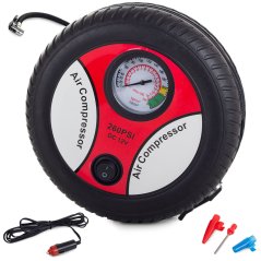Kompresor do auta s lcd displejom 12v