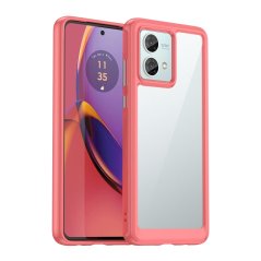 Tvrdený kryt pre Motorola Moto G84 5G - FRAME červený