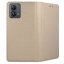 9D SKLO + PUZDRO 2v1 pre Motorola Moto G53 5G - Knižkové SMART MAGNET zlaté