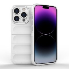 MAGIC Zadný kryt pre Apple iPhone 15 Pro - biely