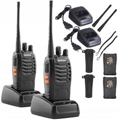 Krátkovlnné vysielačky 2x baofeng bf888s pmr