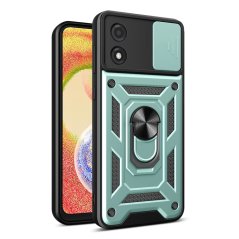 SLIDING ARMOR Tvrdený kryt pre Motorola Moto E13 - zelený