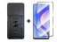 9D SKLO + PUZDRO 2v1 pre Huawei Nova Y90 - Tvrdené Armor Ring SLIDE čierne